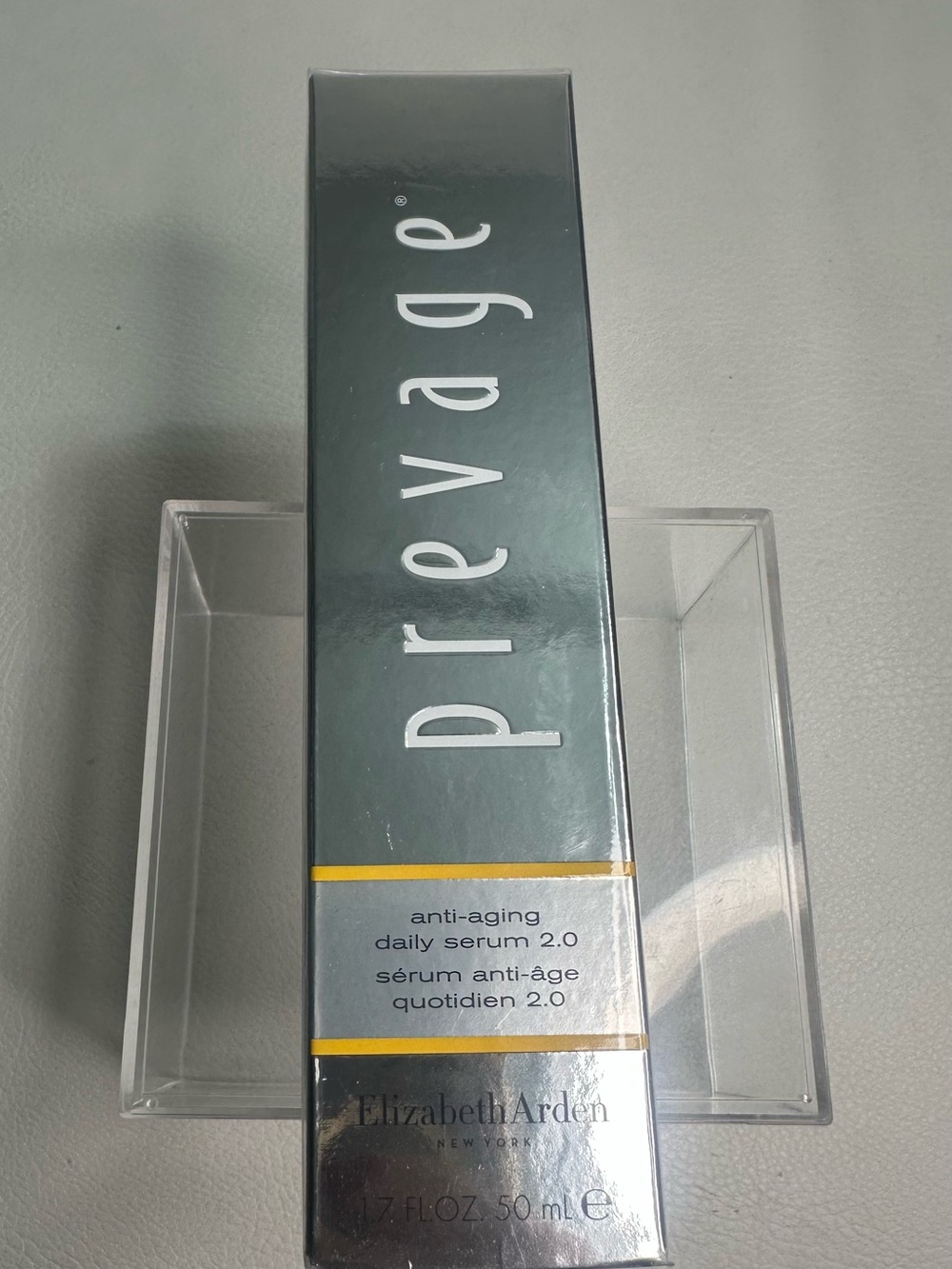 Elizabeth Arden Prevage Anti-Aging Daily Serum 2.0 - Silver with Yellow Accent